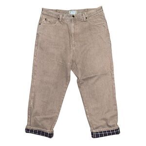 L.L. Bean Men’s Flannel-Lined Classic Fit Jeans Size 38 X 29